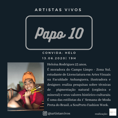 episode 2º PAPO 10 - Heloísa Rodrigues artwork