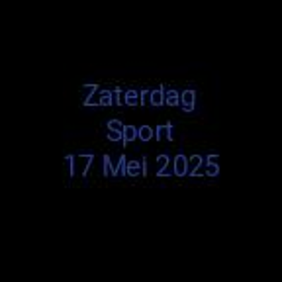 episode Sport op zaterdag van 17-5-2025 17 uur (uur 4 van 4) artwork