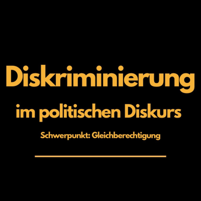 episode Diskriminierung im politischen Diskurs - Gleichberechtigung artwork
