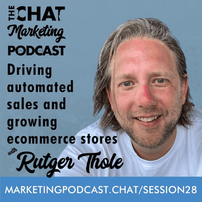 episode Driving automated sales and growing ecommerce stores with Rutger Thole artwork