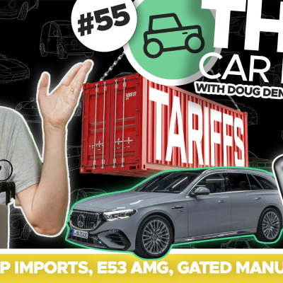 episode Tariffs Halt Imports! Ferrari Bringing Back the Manual and a NEW Mercedes AMG WAGON! artwork