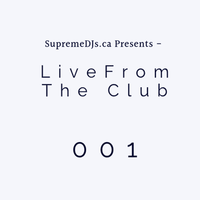 episode Live From The Club 001 artwork