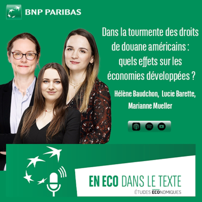 episode Dans la tourmente des droits de douane américains : quels effets sur les économies développées ? artwork