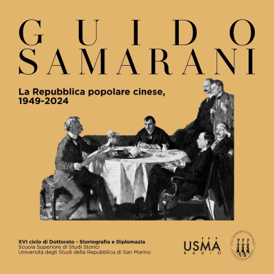 episode 75. Storiografia e diplomazia. La Repubblica popolare cinese, 1949-2024 - Guido Samarani artwork