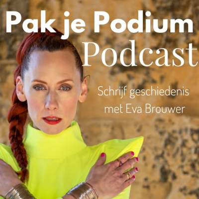 episode Hoe ga je om met de spanning van een live event presenteren? Luister achter de schermen mee bij De Impactversneller van Eva Brouwer van Pak je Podium! artwork