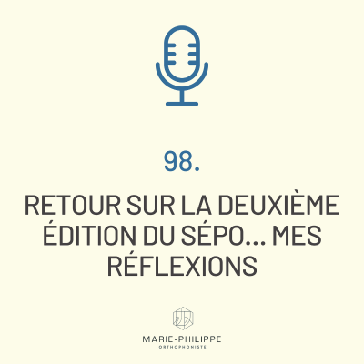 episode Ép.98 - Retour sur la deuxième édition du SÉPO… mes réflexions artwork