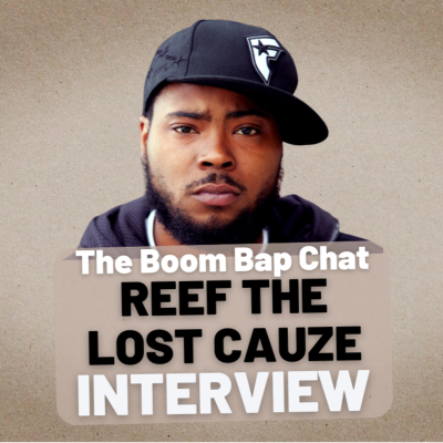 episode Reef the Lost Cauze on the Boom Bap Chat artwork