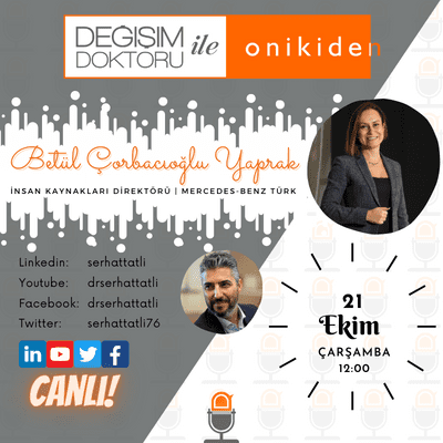 episode MERCEDES BENZ TÜRK İNSAN KAYNAKLARI DİREKTÖRÜ BETÜL ÇORBACIOĞLU ile KAPSAYICILIK, TUTKU & İŞ BİRLİĞİ artwork