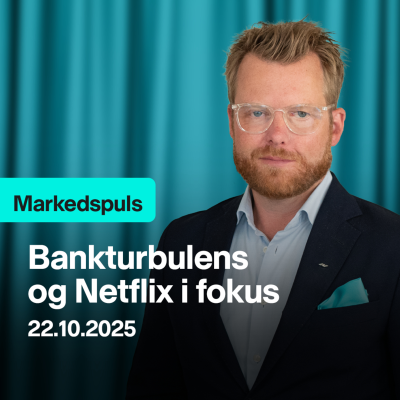 episode Markedspuls - Bankturbulens og Netflix i fokus artwork