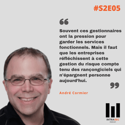 episode S2E05 - André Cormier - Conférence Forensik 2020 artwork