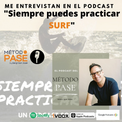 episode Me entrevistan en el podcast "Siempre puedes practicar surf" artwork