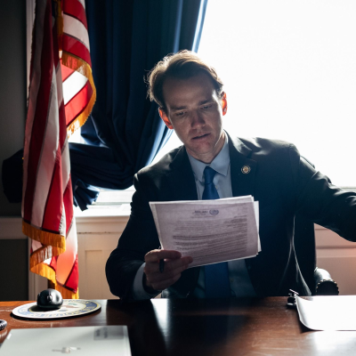 episode The House Republican Who Says His Party Is Mishandling the Shutdown artwork