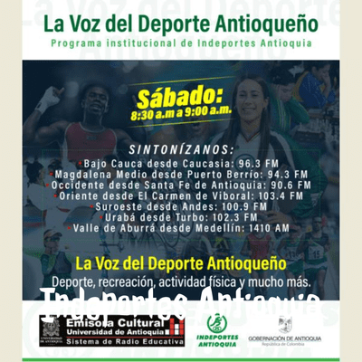 Indeportes Antioquia - Radio