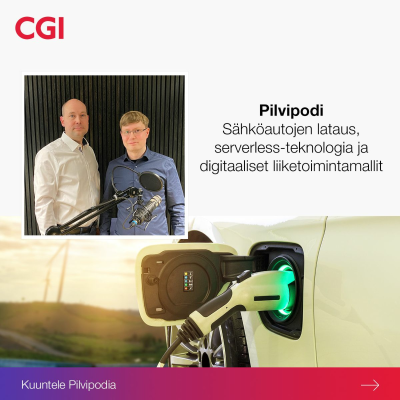 episode Sähköautojen lataus, serverless-teknologia ja digitaaliset bisnesmallit | Juha Varkki, Kempower artwork