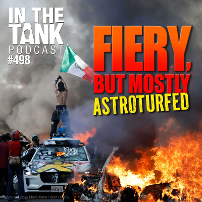 episode Fiery But Mostly Astroturfed - In The Tank #498 artwork