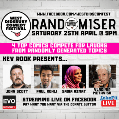 episode RANDOMISER: LIVE AT WEST DIDSBURY COMEDY FESTIVAL! artwork