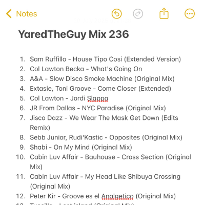 episode YaredTheGuy Mix 236 artwork