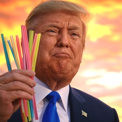episode Trump: la controrivoluzione parte dalle cannucce di plastica artwork