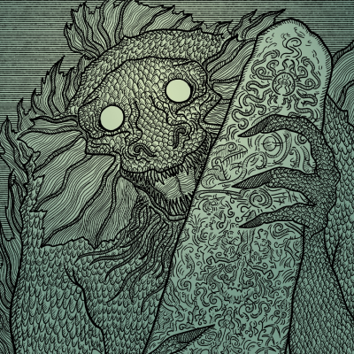 episode "La Sombra sobre Innsmouth", de H.P. Lovecraft. Capítulo V artwork