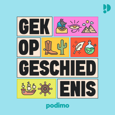 episode Vanaf 2 juli: Gek op Geschiedenis – dé geschiedenispodcast voor kinderen artwork