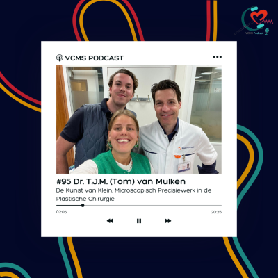 episode #95 De Kunst van Klein: Microscopisch Precisiewerk in de Plastische Chirurgie - Dr. Tom van Mulken artwork