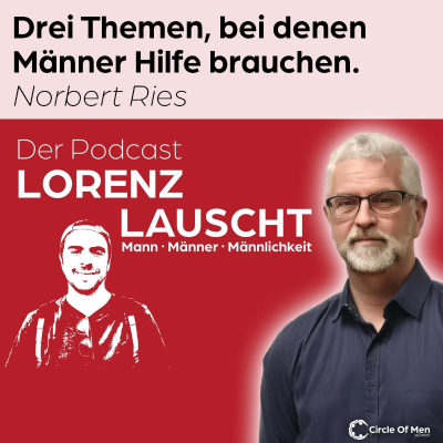 episode 3 Themen, bei denen Männer Hilfe brauchen - Norbert Ries artwork