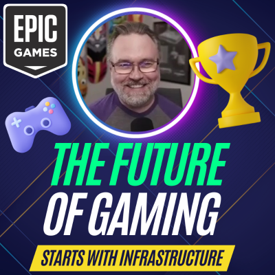 episode E32: The Future of Gaming and Platforms with Epic Games Mark Imbriaco artwork