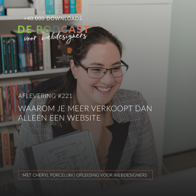 episode 221: Waarom je meer verkoopt dan alleen een website artwork