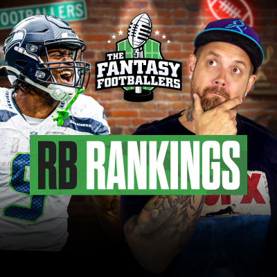 episode RB Rankings Countdown: 20-11 + Preseason Reactions - Fantasy Football Podcast for 8/11 artwork