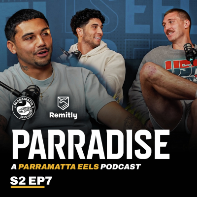 episode Jake Tago RE-SIGNING revealed! 👀 PARRAdise Podcast 🎙️ artwork