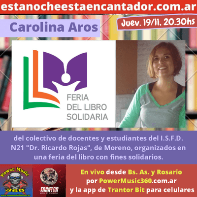 episode Entrevista Carolina Aros, Feria del Libro Solidaria artwork