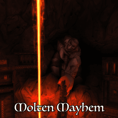 episode 013 - Molten Mayhem artwork