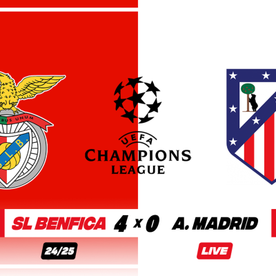episode 🟥BENFICA 4 x 0 ATLÉTICO MADRID🟥 artwork