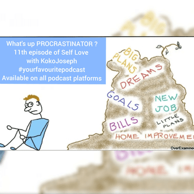 episode What's up PROCRASTINATOR?🤔😎😨😀 artwork