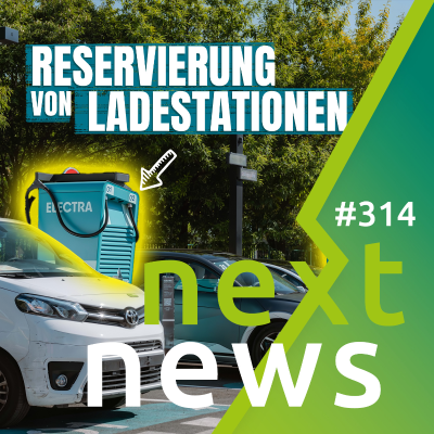 episode nextnews: neue E-Auto-Förderung (fast) beschlossen, Wo laden E-Auto-Flotten? Ladestation reservieren artwork