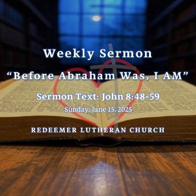 episode "Before Abraham Was, I AM" artwork