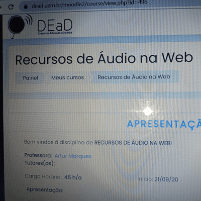 episode RECURSOS DE ÁUDIO NA WEB artwork