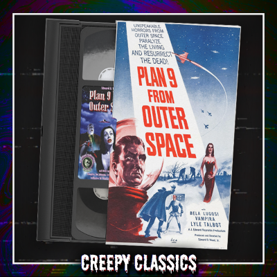 episode Creepy Classics: Plan 9 From Outer Space (Plan 9 aus dem Weltall)(1959) artwork