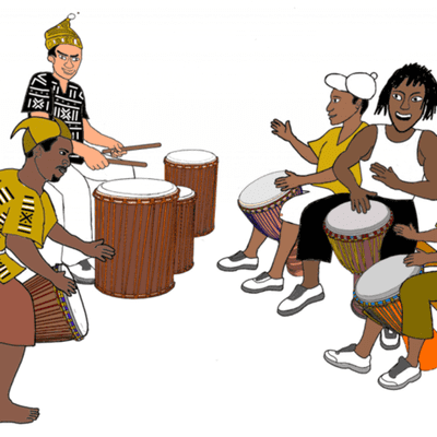 Lenda do tambores africanos