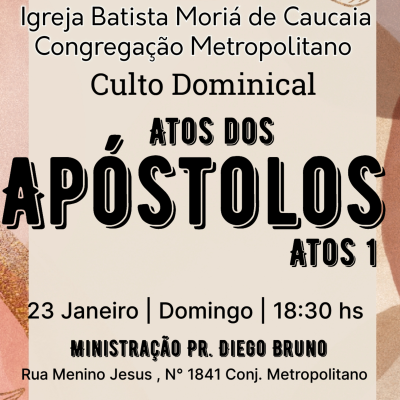 episode Atos 1 | Pr. Diego Bruno | 23 Jan 2022 artwork