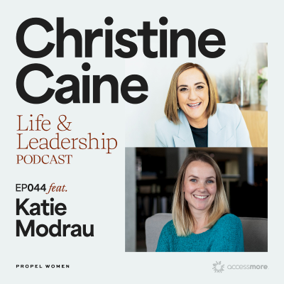 episode EP 44 with Katie Modrau: Inexperienced and Underqualified: How to Learn as You Lead artwork