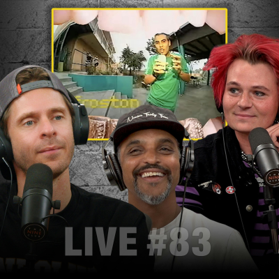 episode Live #83 - Walker Ryan, Eric Koston's Chomp On This part, Jim Greco - 7/3/25 artwork