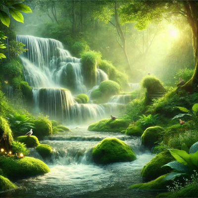 episode El relajante sonido de una CASCADA calma la mente y invita al sueño artwork