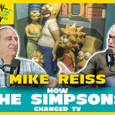 episode Mike Reiss: How The Simpsons Changed TV | Reasonably Happy with Paul Ollinger artwork