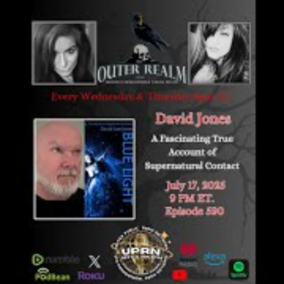 episode The Outer Realm -Blue Light - A Harrowing_ True Account of Supernatural Contact with David Jones artwork