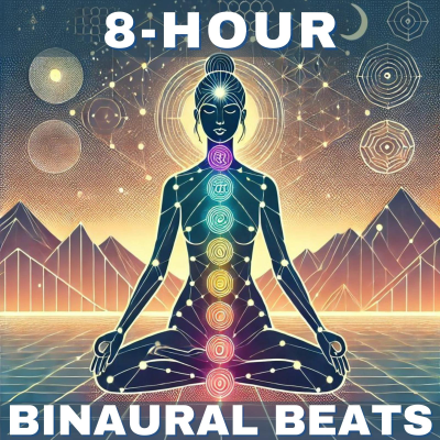 episode 🌳 [9 Hz] Ethereal Forest Meditation | 8 Hours of Ambient Sleep Music, Rain & Nature Sounds, with Alpha Waves to Reduce Stress 😴 artwork