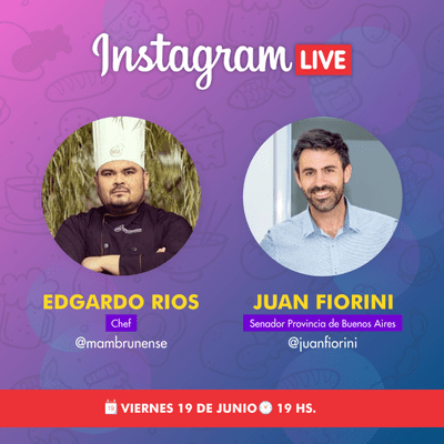 episode Cocinar en las redes sociales - Instagram live con Mambrunense artwork