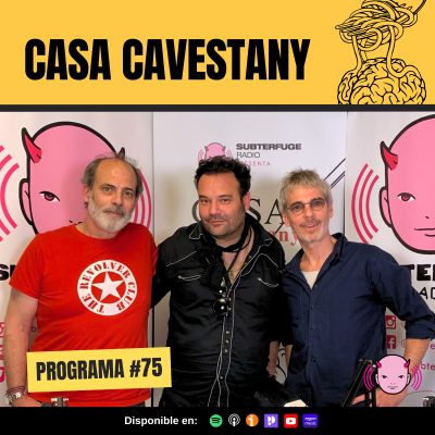 episode Casa Cavestany #75: "EN VIVO MUCHO MEJOR" CON ARIEL ROT Y JUAN PÉREZ FAJARDO artwork