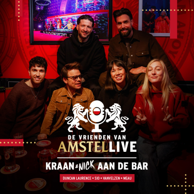 episode S03.E03: Kraan aan de bar | Met Duncan Laurence, S10, VanVelzen en MEAU | De Vrienden van Amstel LIVE artwork