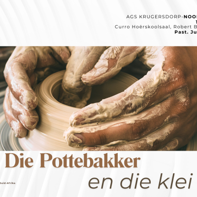 episode Die Pottebakker en die klei | Justin Dreyer artwork